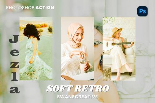 Soft Retro Photoshop Action - FWCXY44