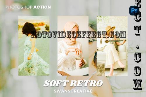 Soft Retro Photoshop Action - FWCXY44