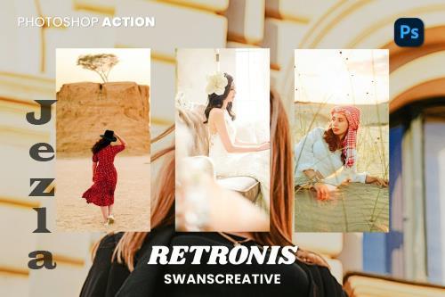 Retronis Photoshop Action - F58M3TY