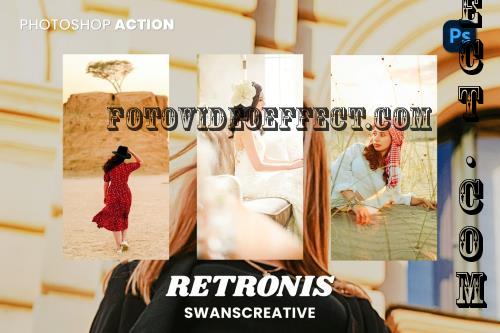 Retronis Photoshop Action - F58M3TY