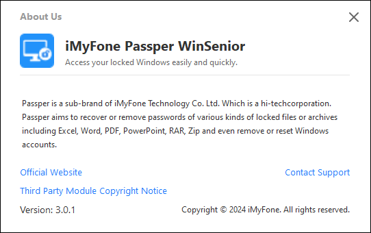 Passper WinSenior 3.0.1.1