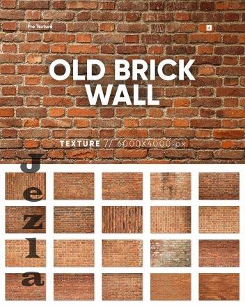 20 Old Brick Wall Texture - 286315705