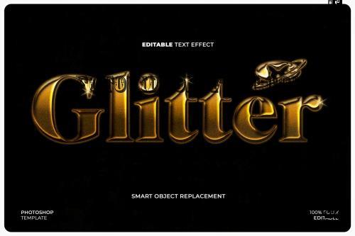 Glitter Text Effect BDACVFF