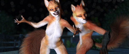 The Anax – Giggle Night – Fertile Fox Bad End 3D Porn Comic