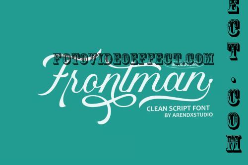 Frontman - Clean Script Font - 280266486 - K7H4XSK