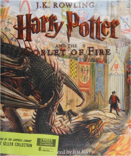 [fantasy] Harry Potter and the Goblet of Fire (Illustrated Edition) by J  K  Rowling PDF