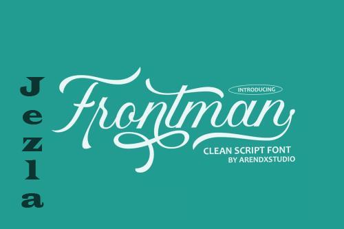 Frontman - Clean Script Font - 280266486 - K7H4XSK