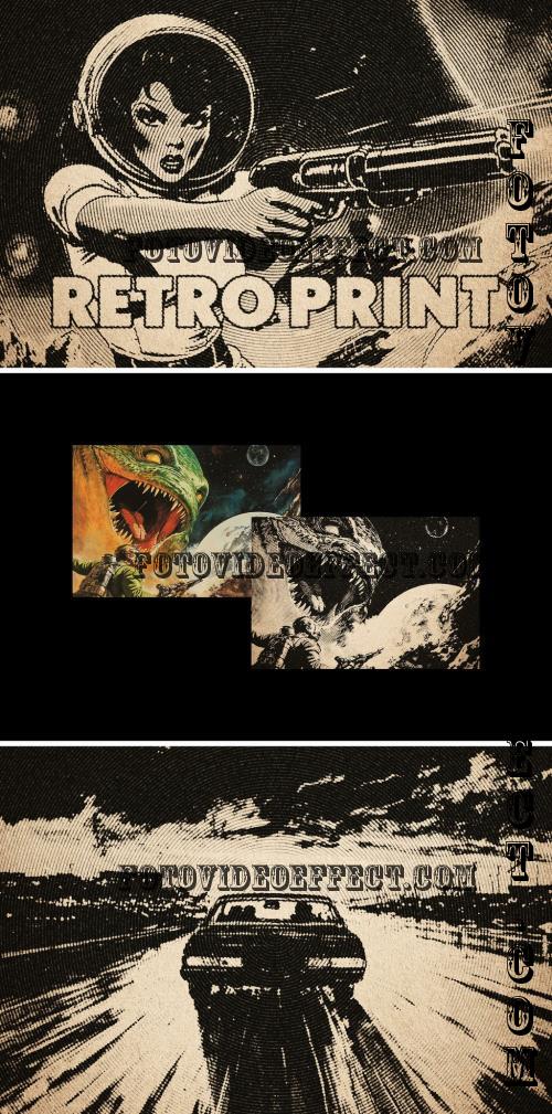 Retro Print Photo Effect - 287815149 - 5PEN327