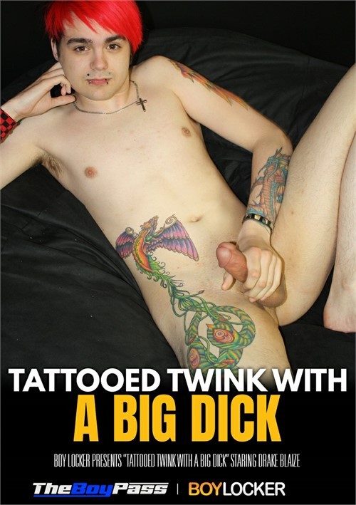 Boy Locker - Tattooed Twink with A Big Dick