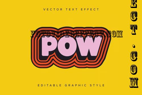 Comic Vector Text Effect Mockup - R7RF4PA