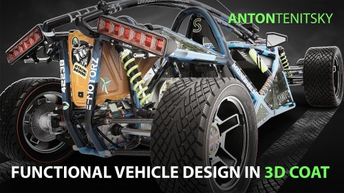 Functional Vehicle Design In 3d Coat