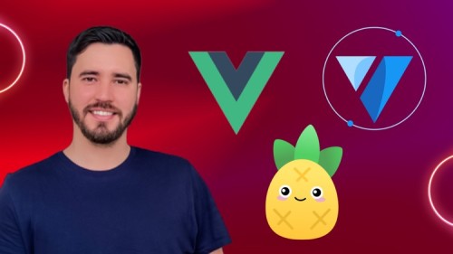 Learn Vue3, Vuetify3, Pinia And Bootstrap - With 3 Projects