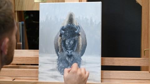 How To Paint A Bison In Yellowstone With James  Corwin 721248510270b15ad9c4da47f7933b79