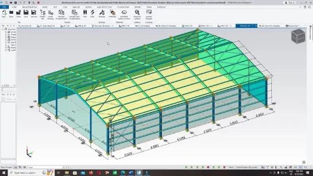 EU3 Steel Warehouse Design in Tekla Structural Designer