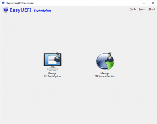 EasyUEFI v5.8.0 Technician WinPE (by Hasleo)