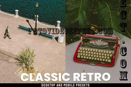 Classic Retro - Desktop and Mobile Presets - HTDTDB6