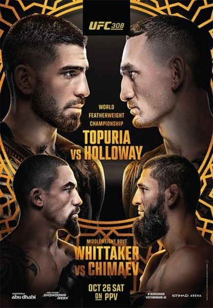 UFC 308:  vs.  / UFC 308: Topuria vs. Holloway (2024/HDTVRip 720)