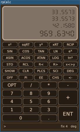 rpCalc  1.0.1