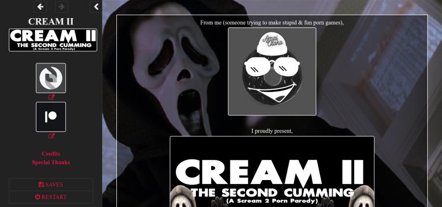 Cream II: The Second Cumming - A Scream 2 Porn Parody Final by Amai Otoko Porn Game