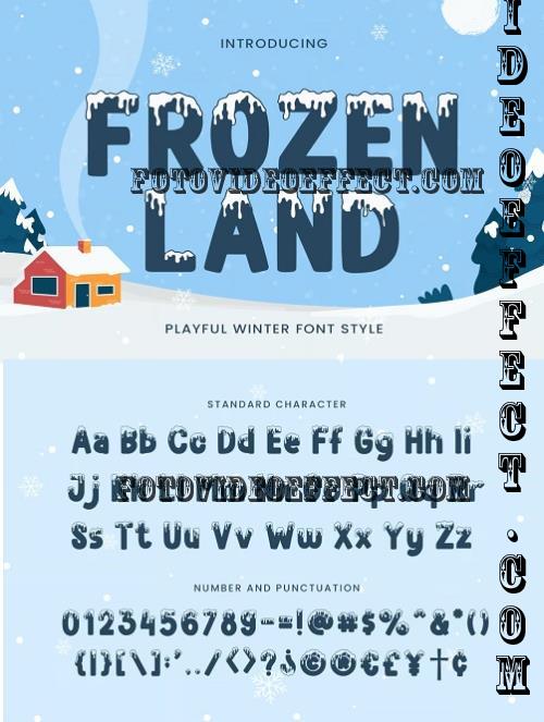 Frozenland - Christmas Font - JDW46EP