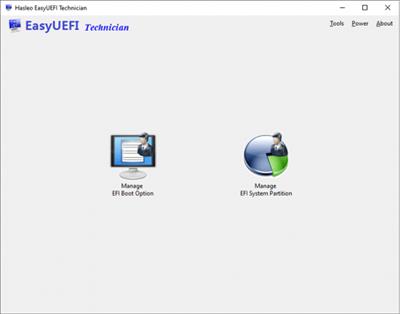 EasyUEFI v5.8.0 Technician WinPE  (by Hasleo)