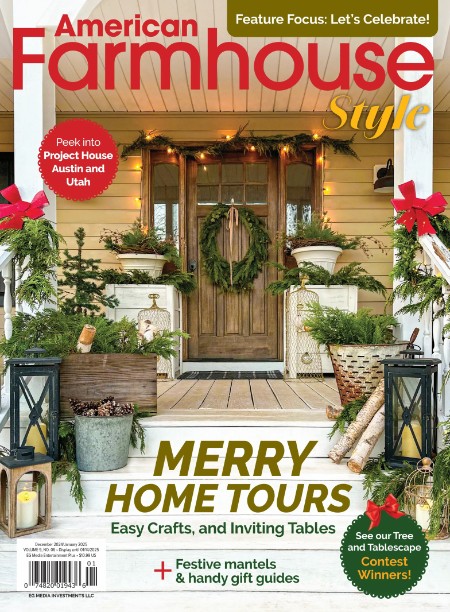 American Farmhouse Style - December 2024 - January 2025