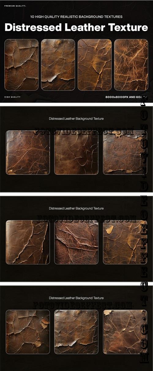 10 Distressed Leather Background Texture - P3SEURH