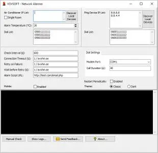 VovSoft Network Alarmer 5.0