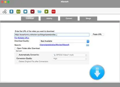 Allavsoft Video Downloader Converter 3.27.5.9062 macOS