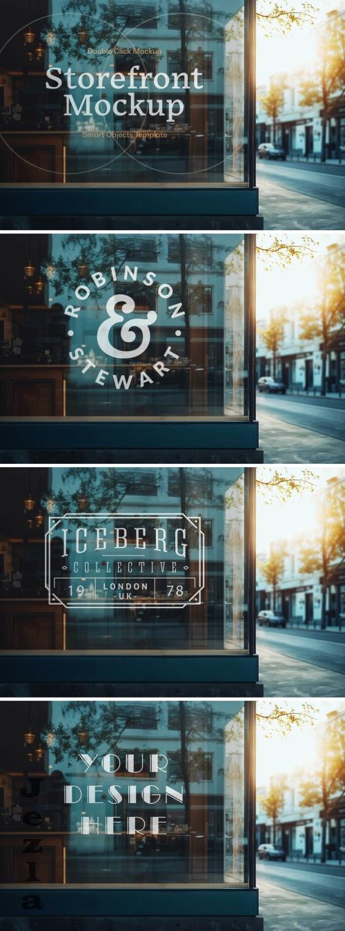 Window Logo Mockup - 287216175