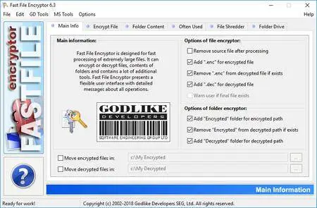 Fast File Encryptor 12.5 Multilingual