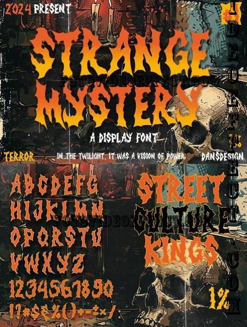 Strange Mystery Horror Metal Display - 280187567 - WFJ68FP