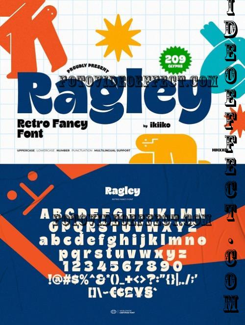 Ragley - Retro Fancy Font - 92451206 - V7M322S