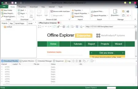 MetaProducts Offline Explorer Enterprise 8.6.0.4988 Multilingual Portable