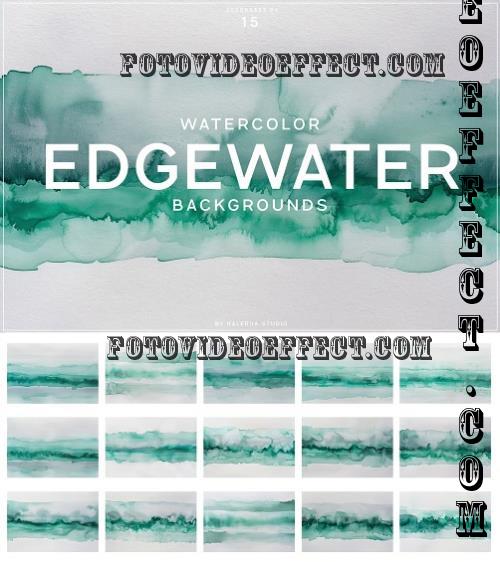 Edgewater Watercolor Backgrounds - LC3VH59