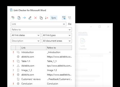 Ablebits Link Checker for Word  4.3.473.2144 46839d2478b3fac3eb87f6140f4d31b9