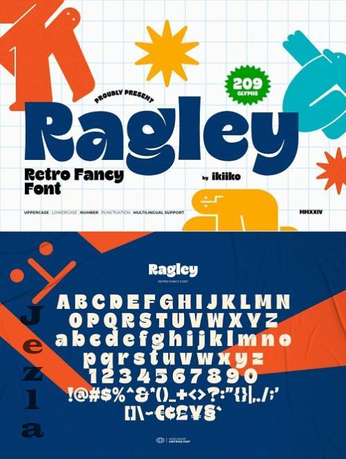 Ragley - Retro Fancy Font - 92451206 - V7M322S