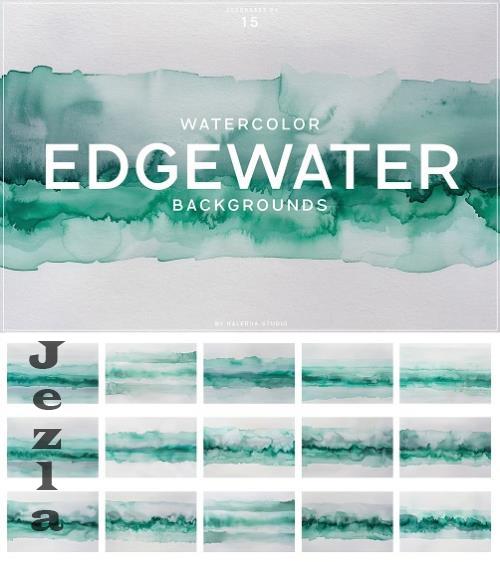 Edgewater Watercolor Backgrounds - LC3VH59