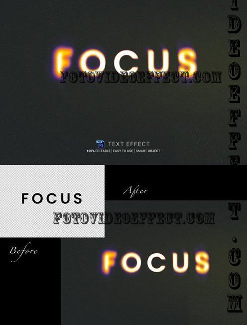 Gradient Blur Text Effect - 5SU9QTT