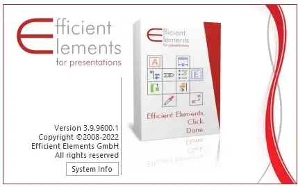 Efficient Elements for presentations 4.3.2100.1