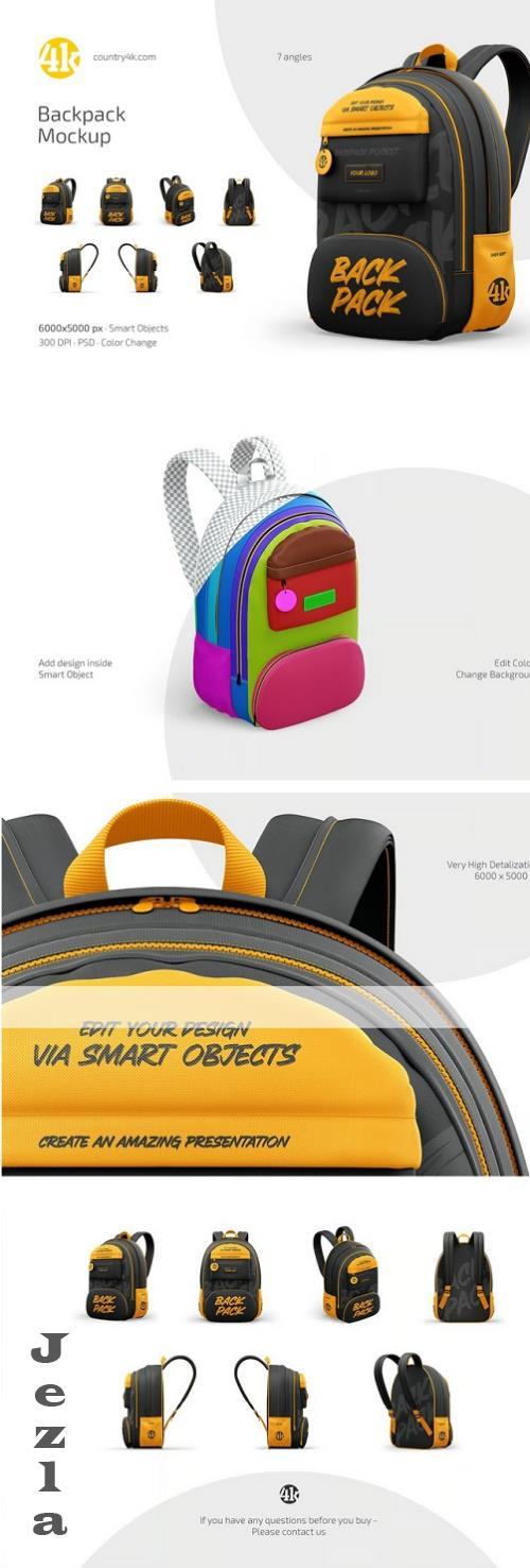 Backpack Mockup Set - 288258413