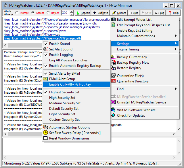 MJ Registry Watcher 1.2.8.9