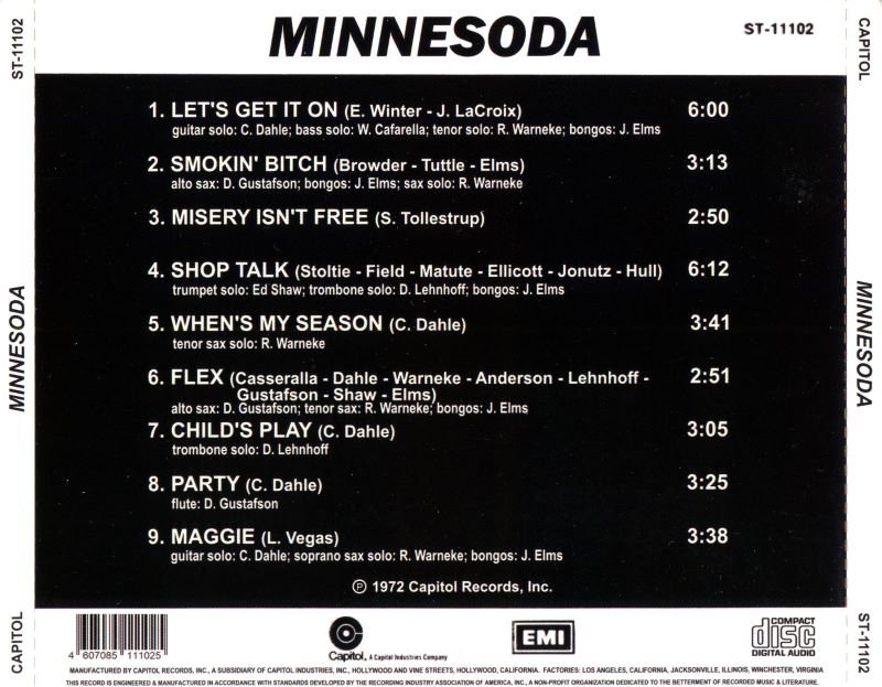 Minnesoda - Minnesoda (1972) Lossless