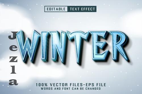 Winter 3d Text - Editable Text Effect - 4TKWWK9