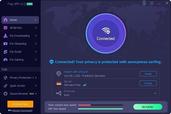 iTop VPN Free 6.1.0.5882 Multilingual