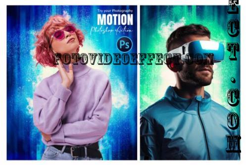 Motion Photoshop Action - 288443001