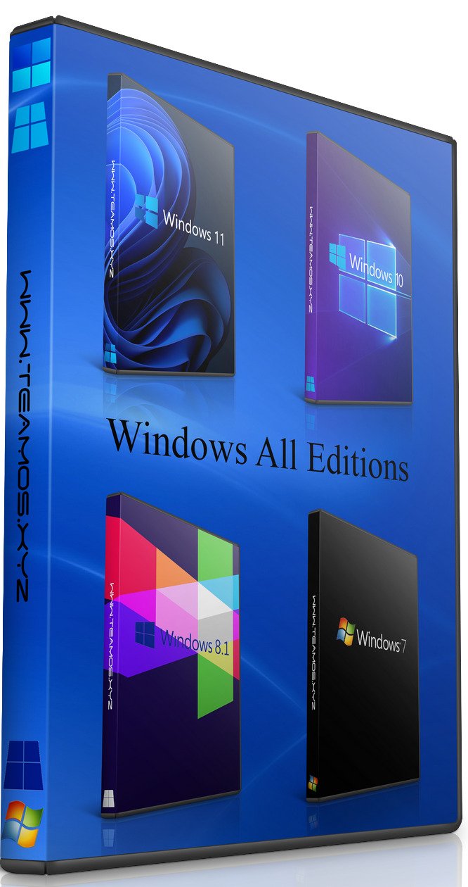 Windows All (7, 8.1, 10, 11) All Editions With Updates AIO 47in1 October 2024 Preactivated