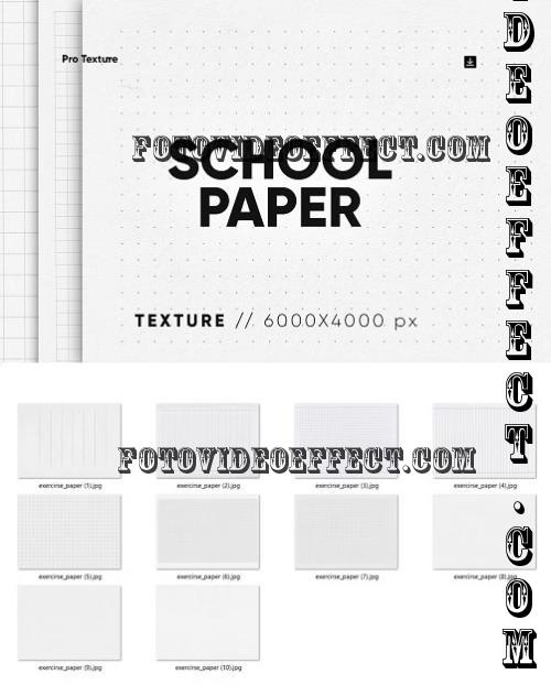 10 School Paper Texture HQ - 280030708