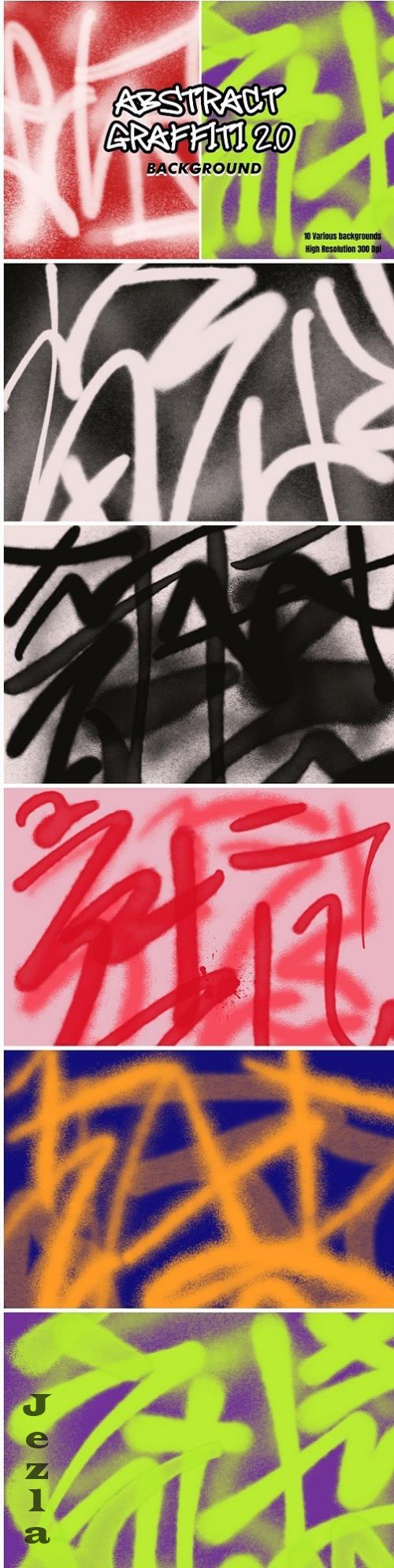 Abstract Graffiti 2.0 Backgrounds - GGRDWA3