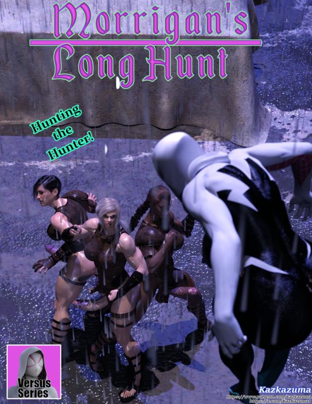 Kazkazuma - Morrigan's Long Hunt - Ongoing 3D Porn Comic